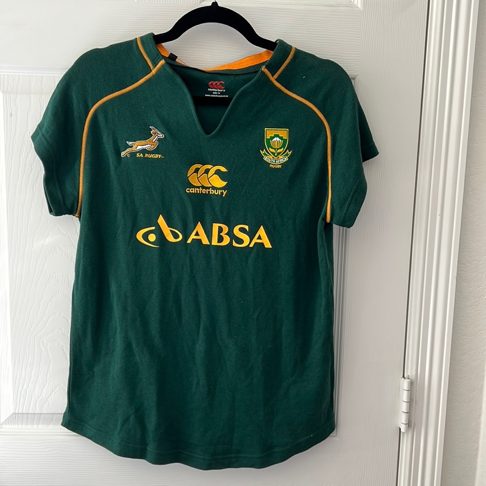 Vintage South African (Springboks) Canterbury soft jersey rugby jersey